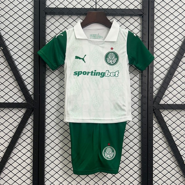 Camiseta Palmeiras Replica Segunda Ropa Niño 2025/26